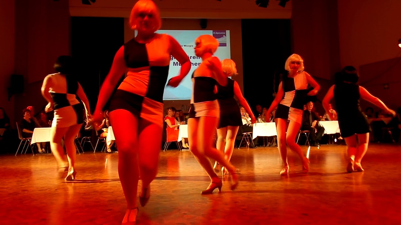 Solo Jazz Choreo der "Ladies In Rythm" beim Alpenseminar des Landestanzsportverbands Bayern