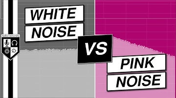 White Noise vs Pink Noise [Audio Engineering & Music Production]