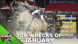 All Wrecks From January Premier Series Events | 2020