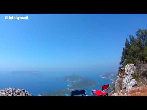 Kaş uyuyan Dev'den manzaramız budur