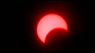 Eclipse 2012 Behind Clouds (Colorado, USA)