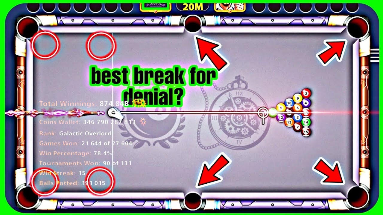 THE CRAZIEST 8 BALL POOL BREAK YOU WILL EVER SEE (you'll be shocked) 