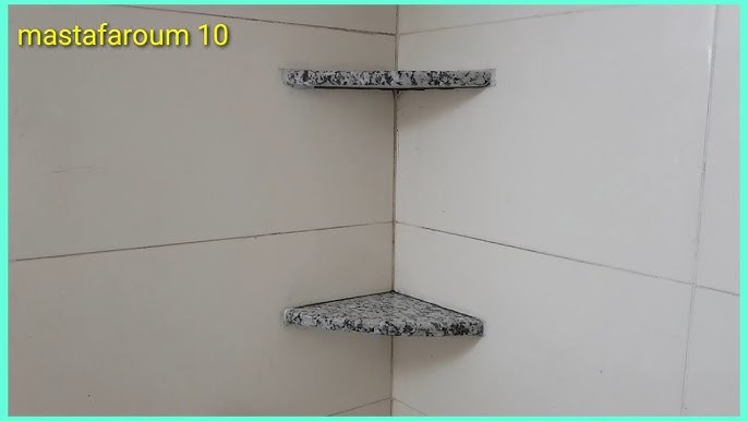 6 Ways to Install a Shower Corner Shelf - wikiHow