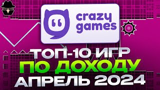 ТОП-10 ИГР на CrazyGames за АПРЕЛЬ 2024