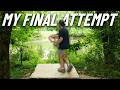 This is my last disc golf cinema attempt.