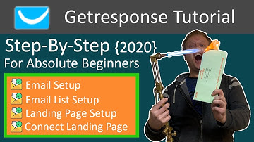 Getresponse Tutorial For Absolute Beginners 2020 (Step-By-Step) Email List, Landing Page