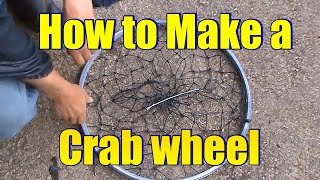 How to Make A Crab Wheel / Drop Net - From a Ball of String