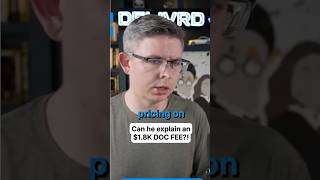 Can he explain a $1.8K DOC FEE?!