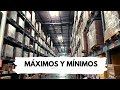 Mximos y mnimos de inventario   ejemplo 