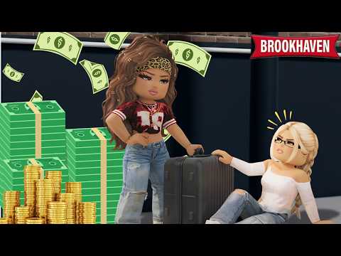 MY SPOILED SISTER MADE MY FAMOUS FAMILY POOR!!...(Brookhaven Story)