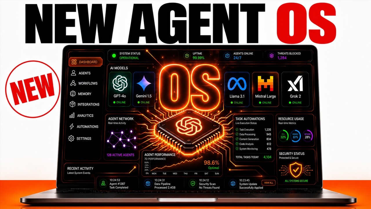 NEW AgentOS is ABSURD! ( AUTOMATE ANYTHING! ) 🤯