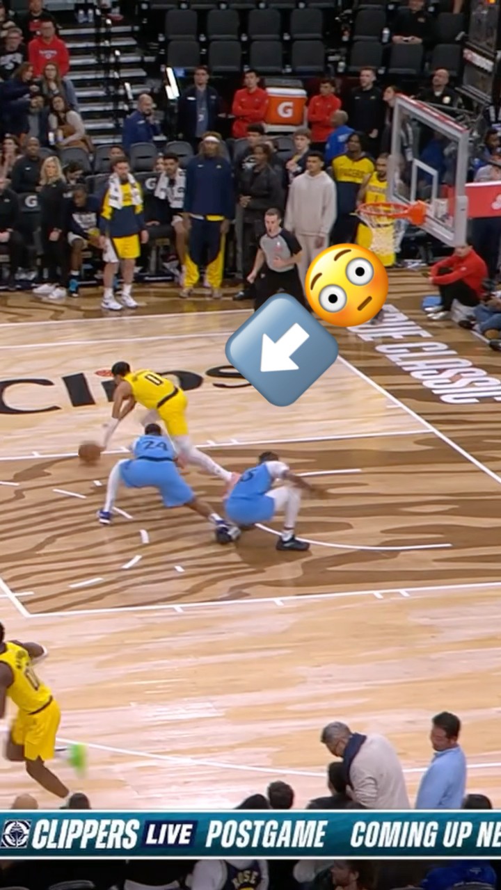 Oh my Tyrese Haliburton