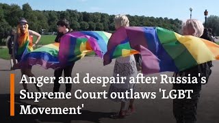 Anger, Despair After Russia's Supreme Court Outlaws 'LGBT Movement'