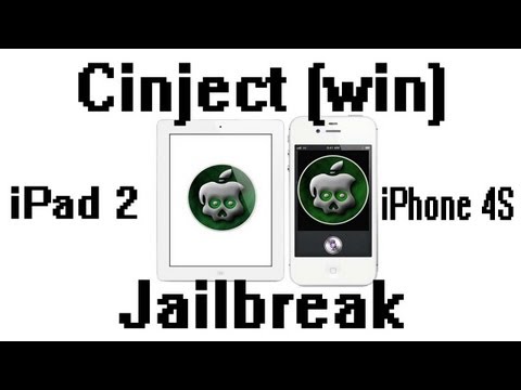 iPhone 4S & iPad 2 Cinject Jailbreak Tutorial (Windows) 5.0.1