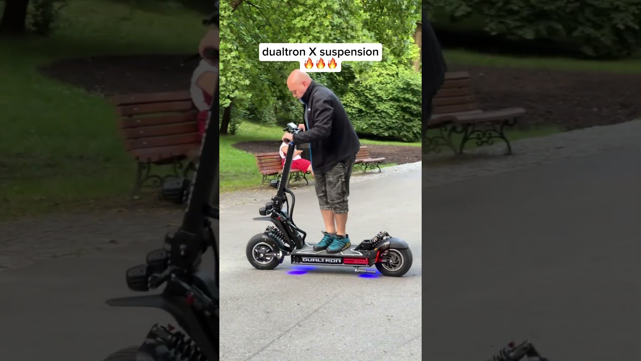 Dualtron X amazing suspension