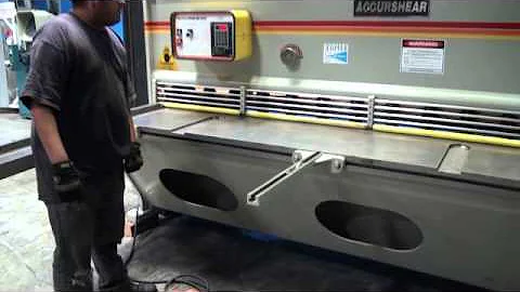 1/4" x 10' Accurshear 625010 Hydraulic Power Shear