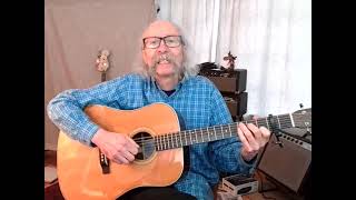 Faded Love, Fiddle tune in C, Capo 2, Long Notes, Blue notes, Earle Pughe