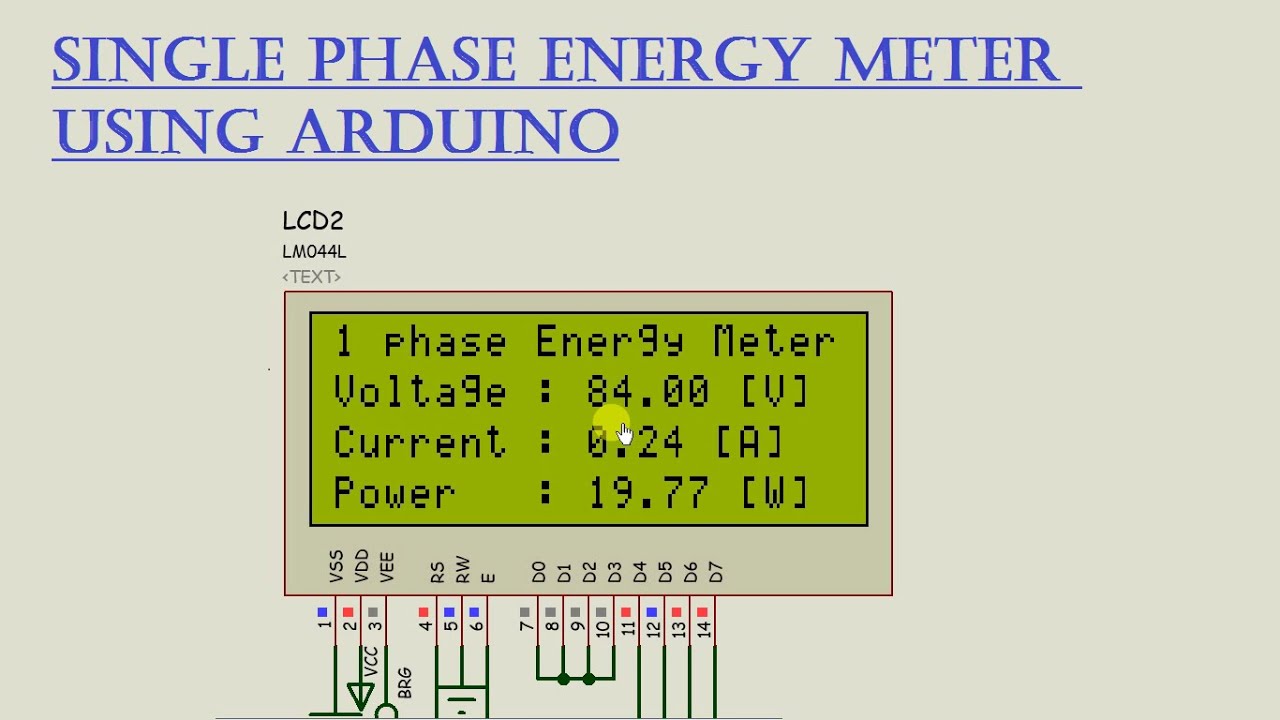 Single Phase Energy Meter using Arduino - YouTube