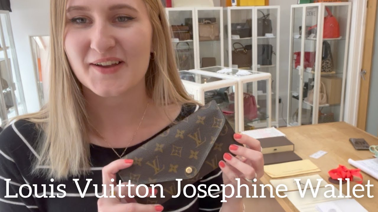 LV Josephine wallet in-depth review 