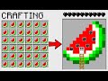 HOW TO CRAFT a MELON HOUSE in MINECRAFT? SECRET RECIPE *BiG*