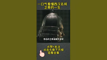 一口气看懂西汉名将卫青的一生 历史故事 历史 中国历史故事 
