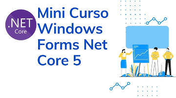CURSO DE PROGRAMAÇÃO  GRÁTIS - NET CORE 5 COM WINDOWS FORMS APLICATION E EF CORE C# CSHARP- DESKTOP