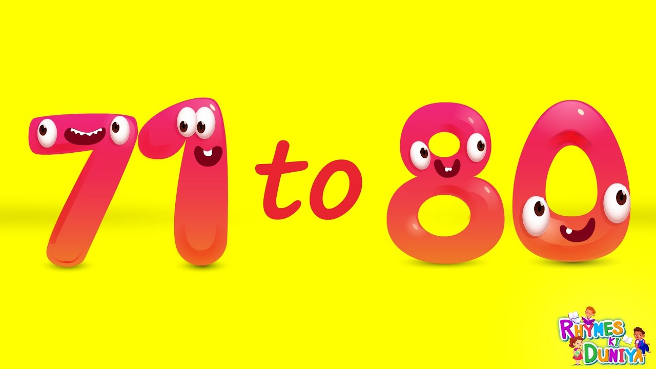 71 to 80 Numbers Counting For Kids Number Names 71 To 80 Count 71-to-80-numbers-counting-for-kids-number-names-71-to-80-count