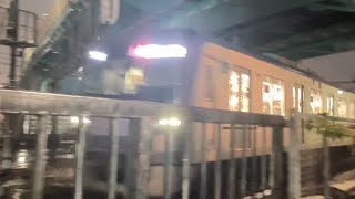 東京メトロ18000系18108f急行中央林間行き東武鉄道スカイツリーライン西新井到着