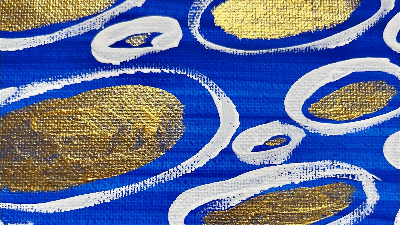 Blue Abstract Painting 