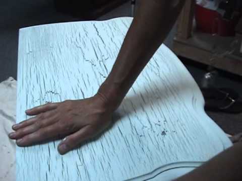 How To Crackle Paint With Pva Glue