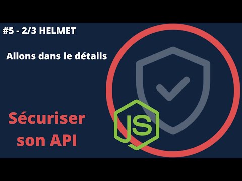 Securing an API - #5/6 - 2/3 - HELMET