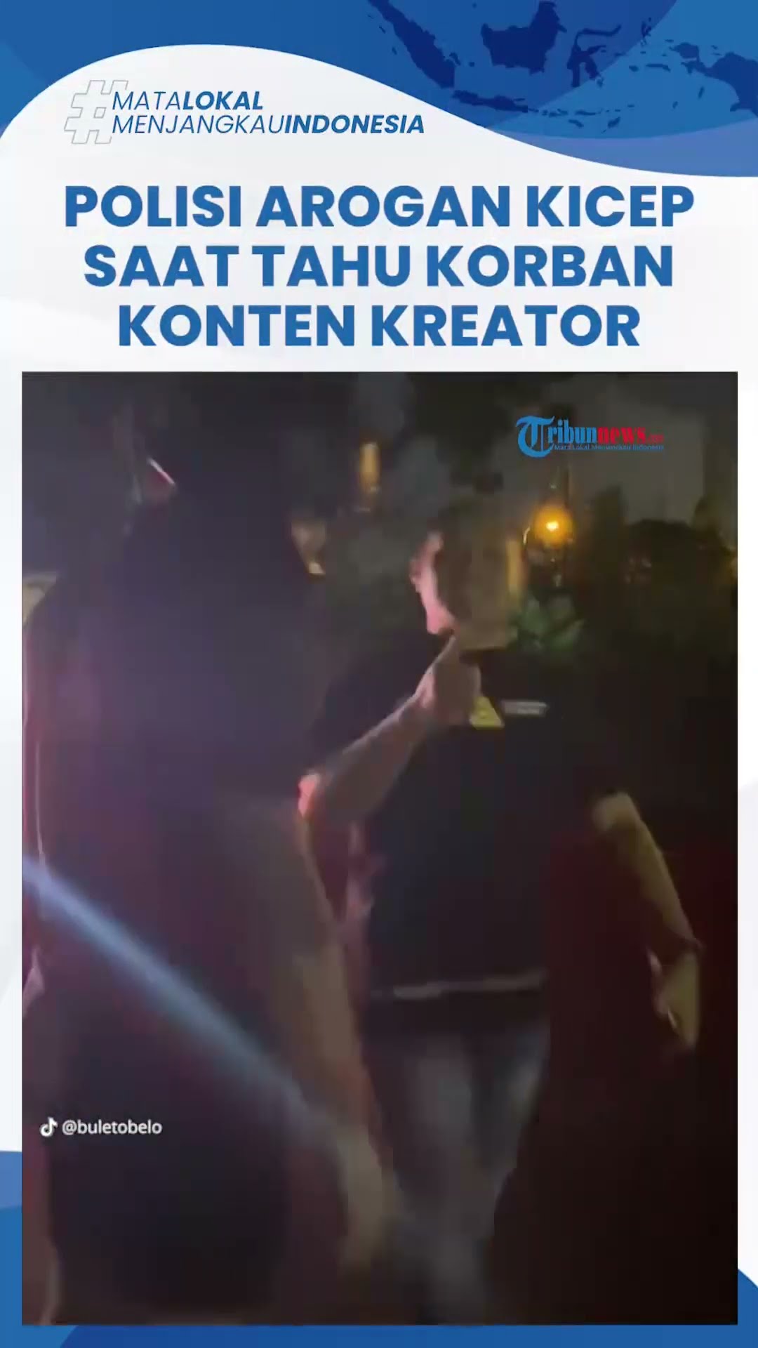Polisi Arogan di Bali Intimidasi Bule Tobelo Pakai Peluru, Kicep saat Tahu Korban Konten Kreator