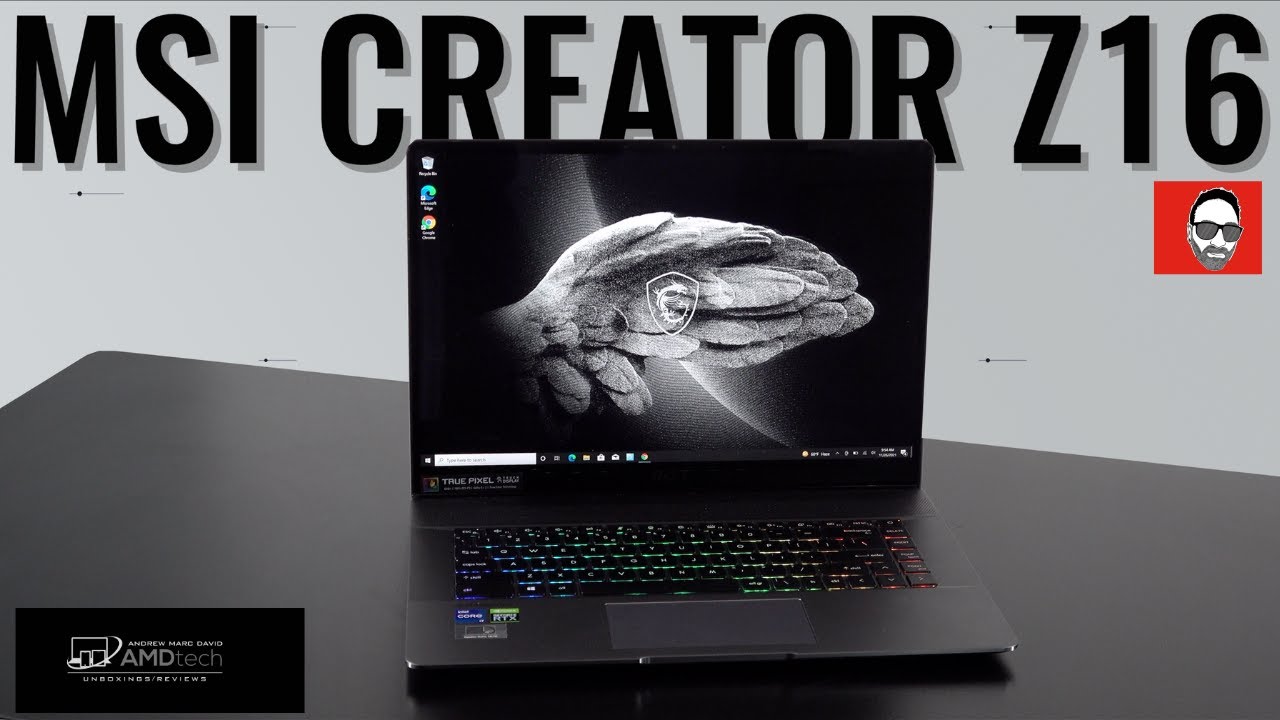 MSI Creator Z16 REVIEW: A Windows MacBook Pro Alternative - YouTube