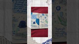 nammak blue theme il journal cheythallo💙 #trending #anamika #art #journaling #ytshorts