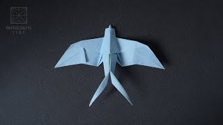 ORIGAMI SWALLOW BIRD (Mindaugas Cesnavicius)