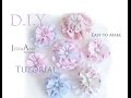 Quick & Easy JessaAbby Fabric Flower Tutorial!!!