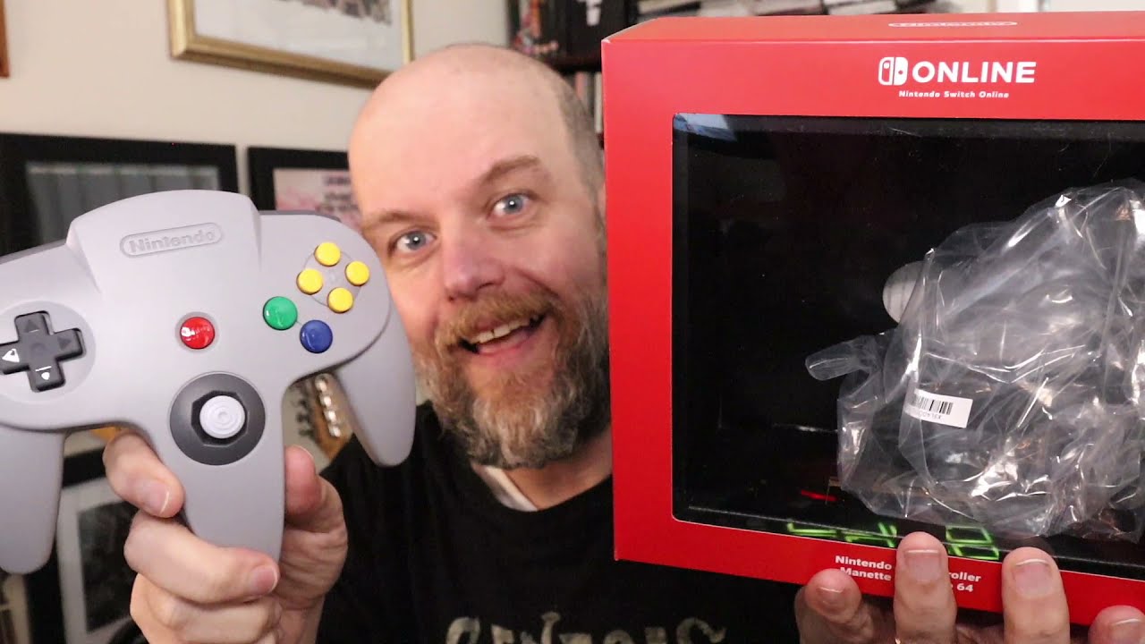 HANDS ON Nintendo 64 Controller for Nintendo Switch UNBOXING 