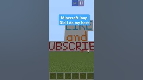 minecraft perfect loop#minecraft#perfectloop