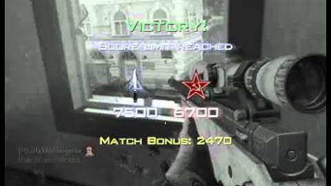 xXKid-SlayerXx - MW3 L118A Headshot Final Killcam