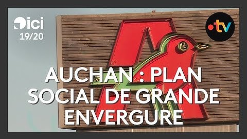 Auchan : un plan social de grande envergure
