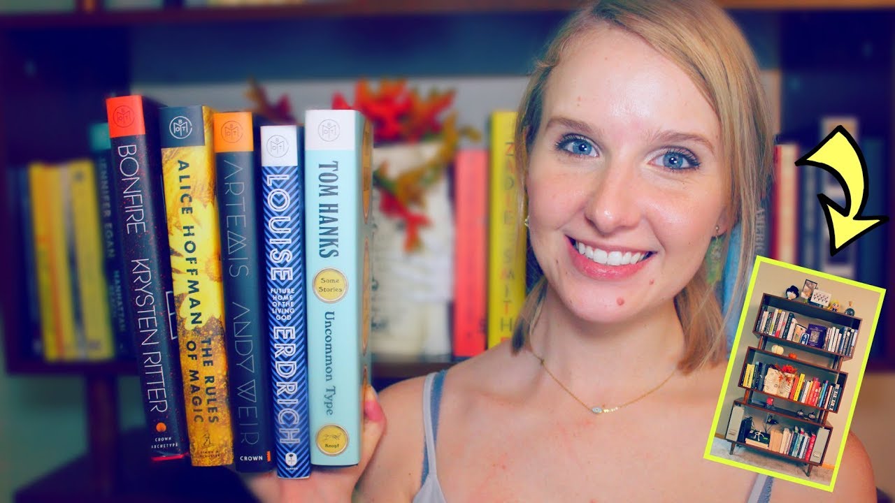 NEW BOOKSHELF + BOTM UNBOXING!
