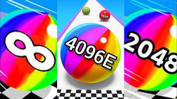 2048 Ball Game: Merge Number vs Ball Run 2048 vs Ball Run Infinity 💥 All Levels Gameplay 2025 #111
