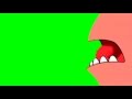 spongebob green screen: patrick licking