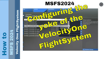 🛠️ How to Configure VelocityOne FlightSystem Yoke for MSFS 2024: Step-by-Step Guide! 🚀