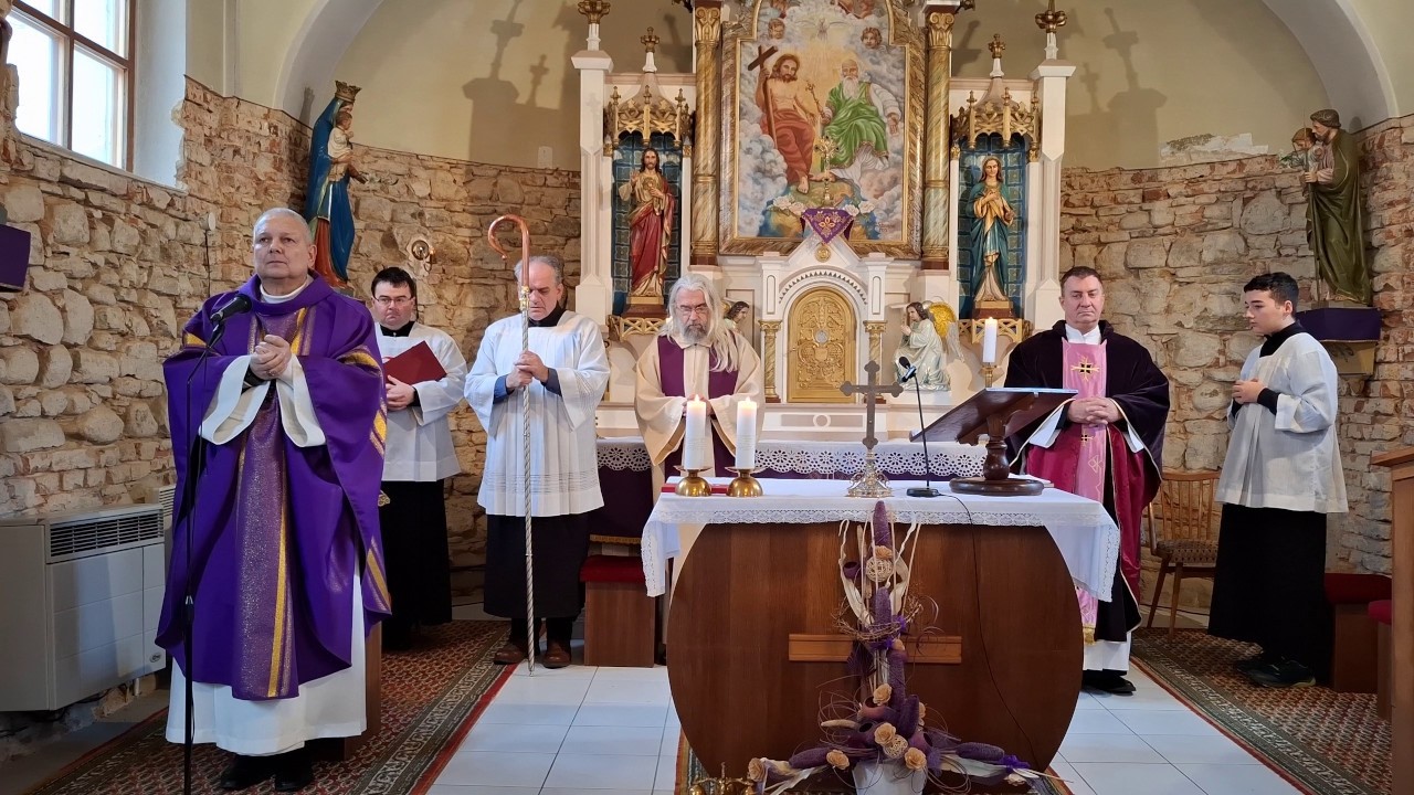 21.2.2026 Strážovice Jan Votrubec 80 let mše svatá