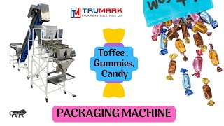 Gummies, Toffee candy Counting Weighing #packingMachine