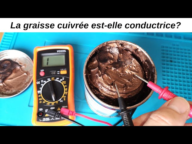 La graisse cuivrée est elle conductrice électriquement? Utile pour des faux  contacts électriques? 