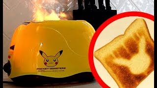 Pikachu Toaster Pokemon  Pokemon, Toaster, Kitchen appliances