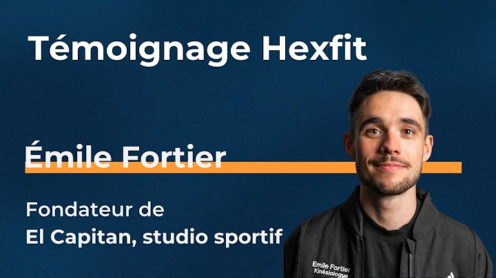 mile Fortier d'El Capitan, studio sportif, nous pa...