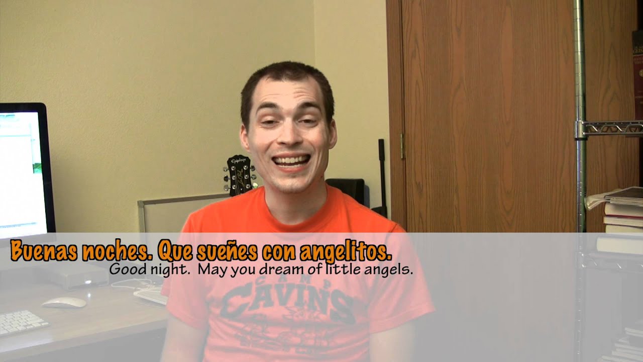 How To Say sleep Tight In Spanish D a 84 YouTube